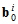 Estimaton vector of model in class i
